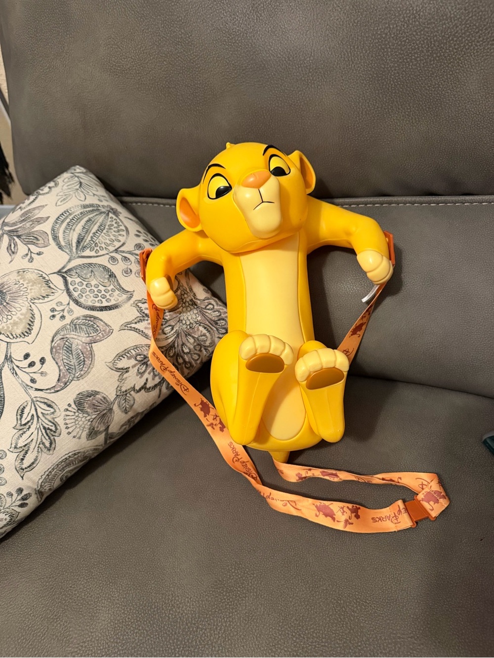 Disney World Animal Kingdom The Lion King Baby Simba Popcorn Bucket